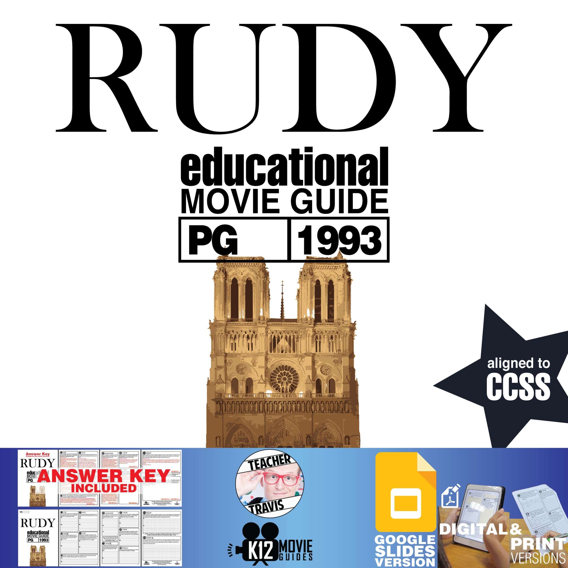 Rudy Movie Guide Cover