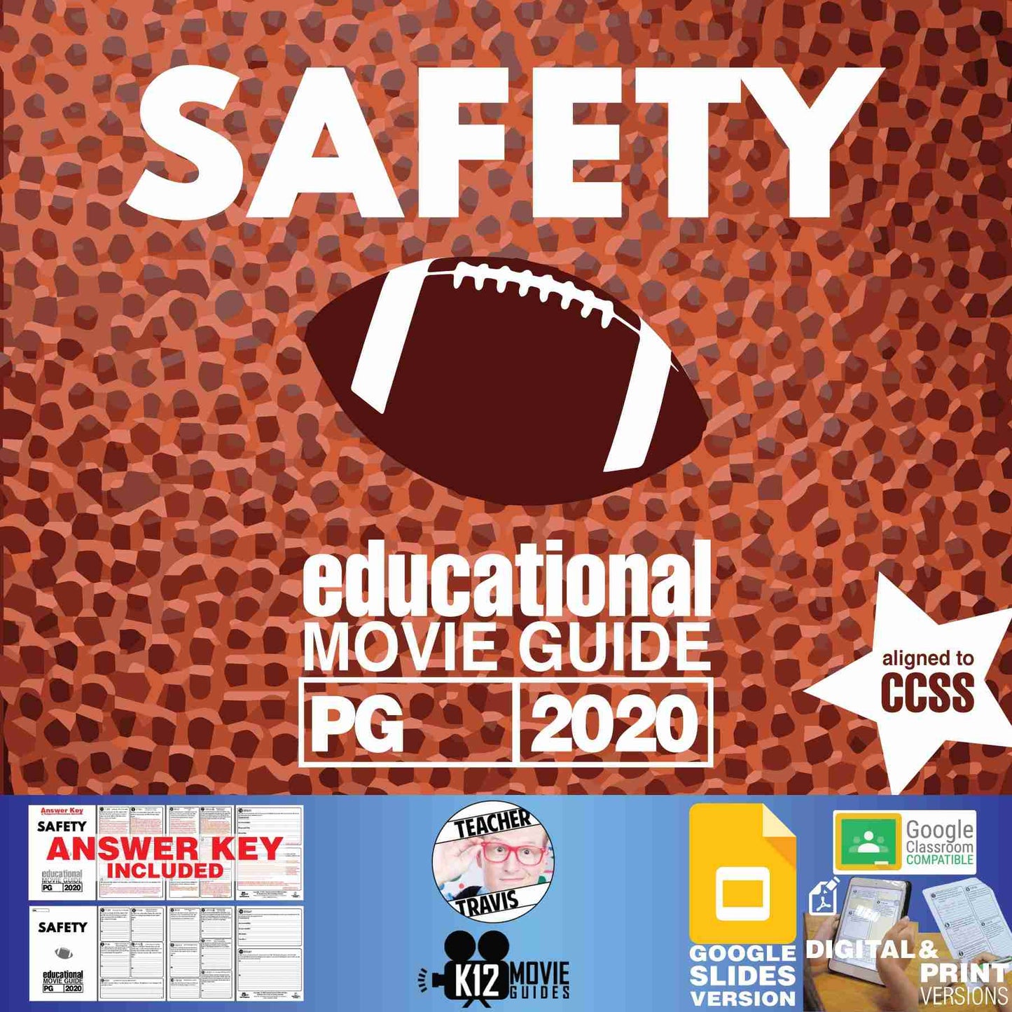 Safety Movie Guide | Worksheet | Google Slides | on Disney+ (PG - 2020) Cover