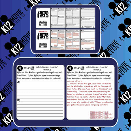 Sister Act 2: Back in the Habit Movie Guide | Worksheet | Questions (PG - 1993) Sample