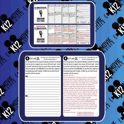 O Brother, Where Art Thou? Movie Guide | Worksheet | Questions (PG13 - 2000) Sample