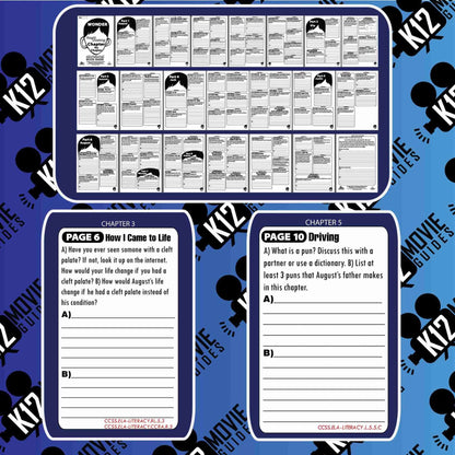 Wonder Book Study Guide - Chapter by Chapter High-Level Questions - Google Form - Sample