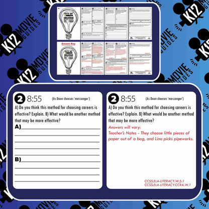 City of Ember Movie Guide | Questions | Worksheet | Google Form (PG - 2008) Free Sample