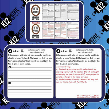 Little Women Movie Guide | Questions | Worksheet (PG - 2019) Free Sample