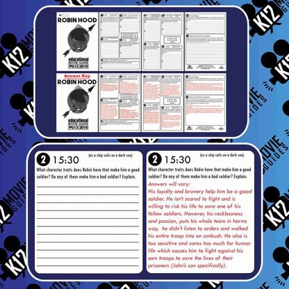 Robin Hood Movie Guide | Questions | Worksheet (PG13 - 2018) Free Sample