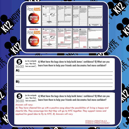 James and the Giant Peach Movie Guide | Questions | Google Form (PG - 1996) Free Sample