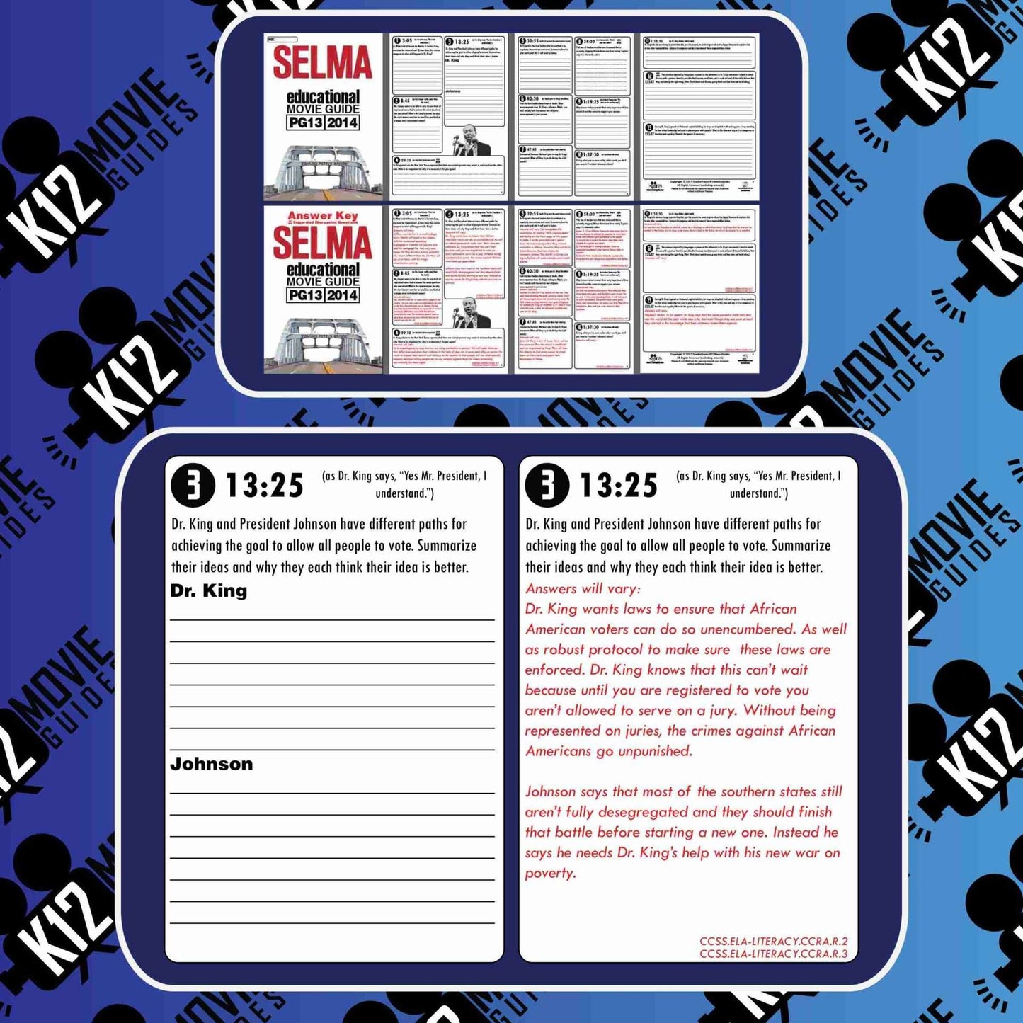 Selma Movie Guide | Questions | Worksheet | Google Forms (PG13 - 2014) Free Sample