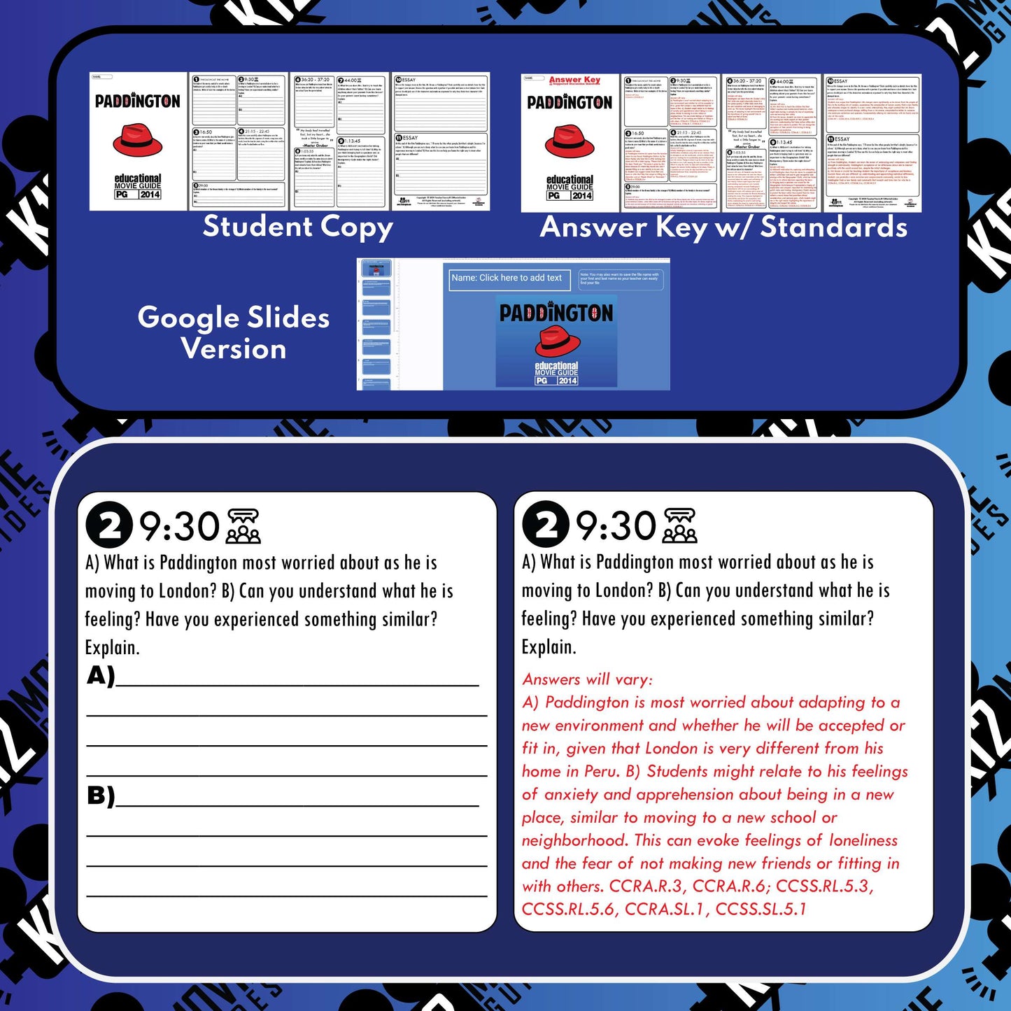 Paddington Movie Guide (PG - 2014) Sample