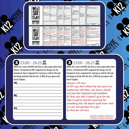 West Side Story Movie Guide | Questions | Worksheet (NR - 1961) Free Questions
