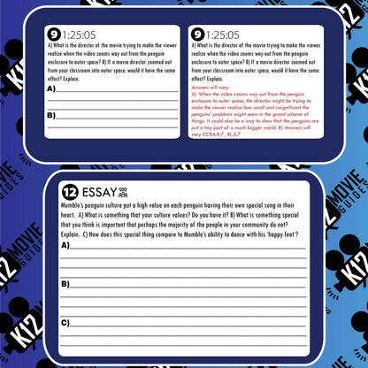 Happy Feet Movie Viewing Guide (PG - 2006) Sample