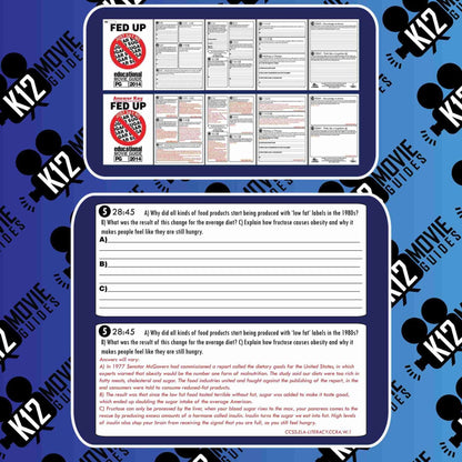 Fed Up Documentary Movie Guide | Questions | Worksheet | Google Form (PG - 2014) Free Sample