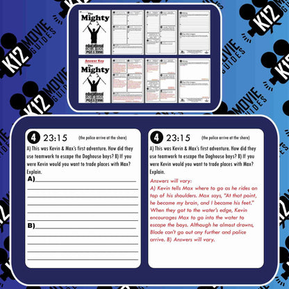 The Mighty Movie Guide | Questions | Worksheet (PG-13 - 1998) Free Sample