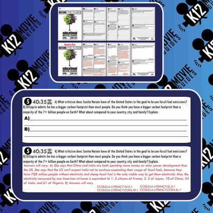Before the Flood Documentary Movie Guide | Questions | Worksheet (PG - 2016) Sample