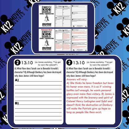 Liberty's Kids | Sybil Ludington Episode 21 (E21) - Movie Guide | Worksheet Free Sample