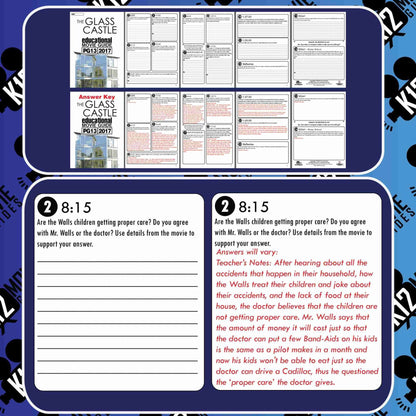 The Glass Castle Movie Guide | Questions | Worksheet (PG13 - 2017) Sample