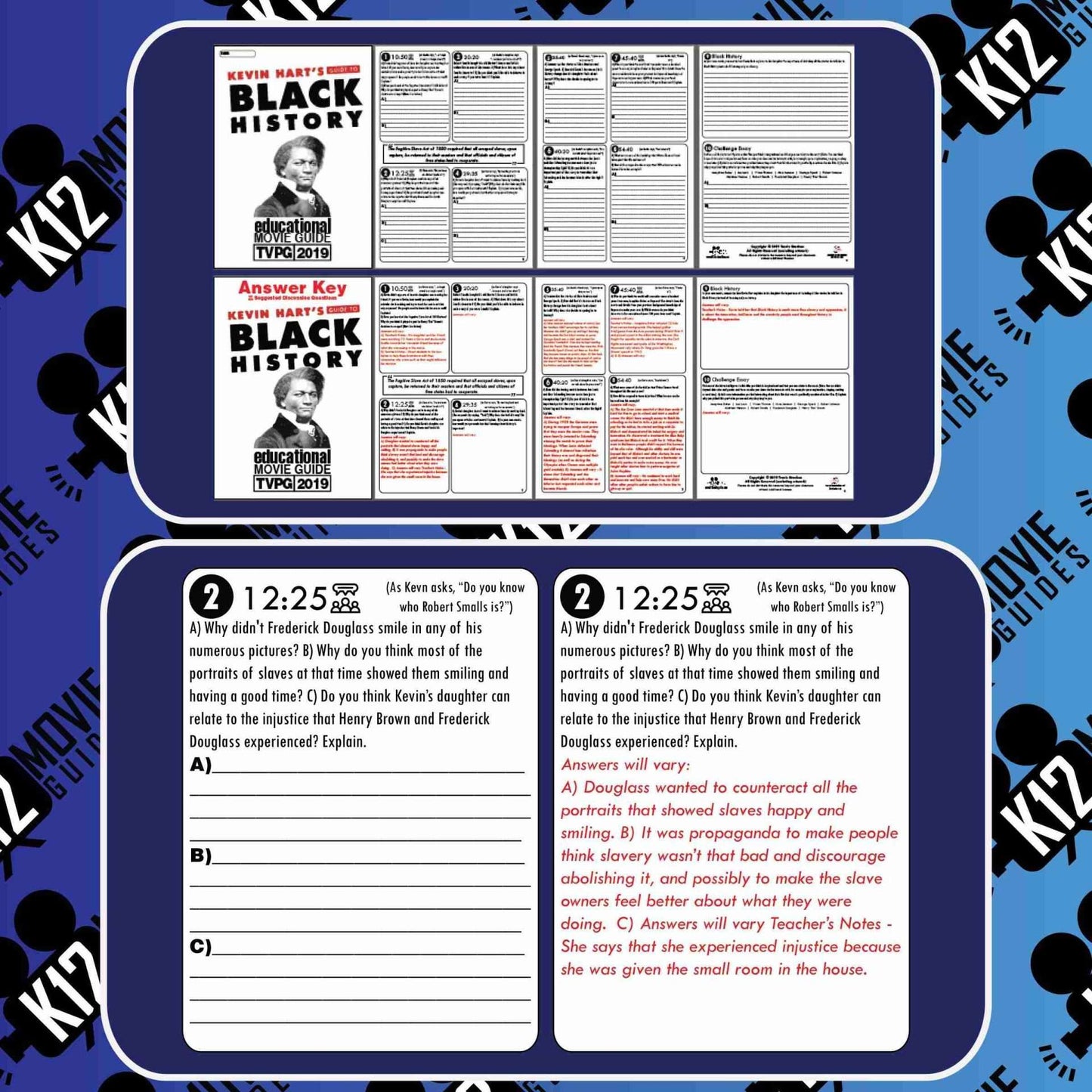 Kevin Hart's Guide to Black History Documentary Movie Guide (PGTV - 2019) Free Sample