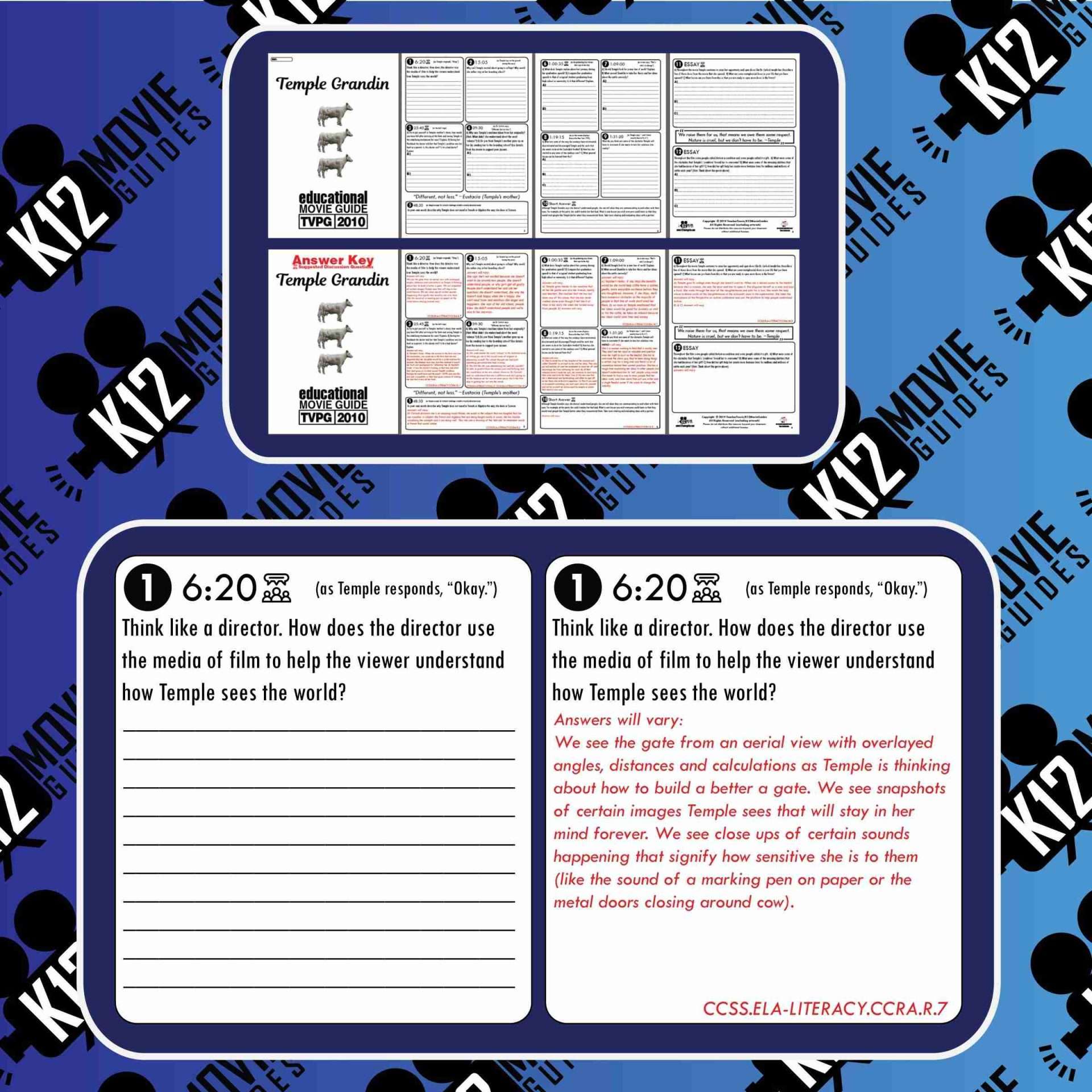 Temple Grandin Movie Guide | Questions | Worksheet (TVPG - 2010) Free Sample