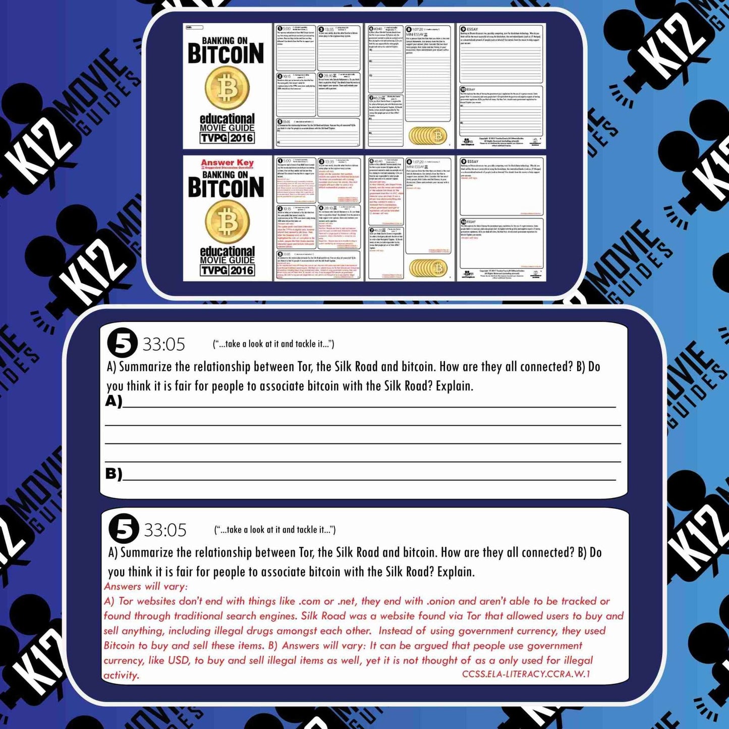 Banking on Bitcoin Movie Guide | Questions | Google Form (TVPG - 2016) Free Sample