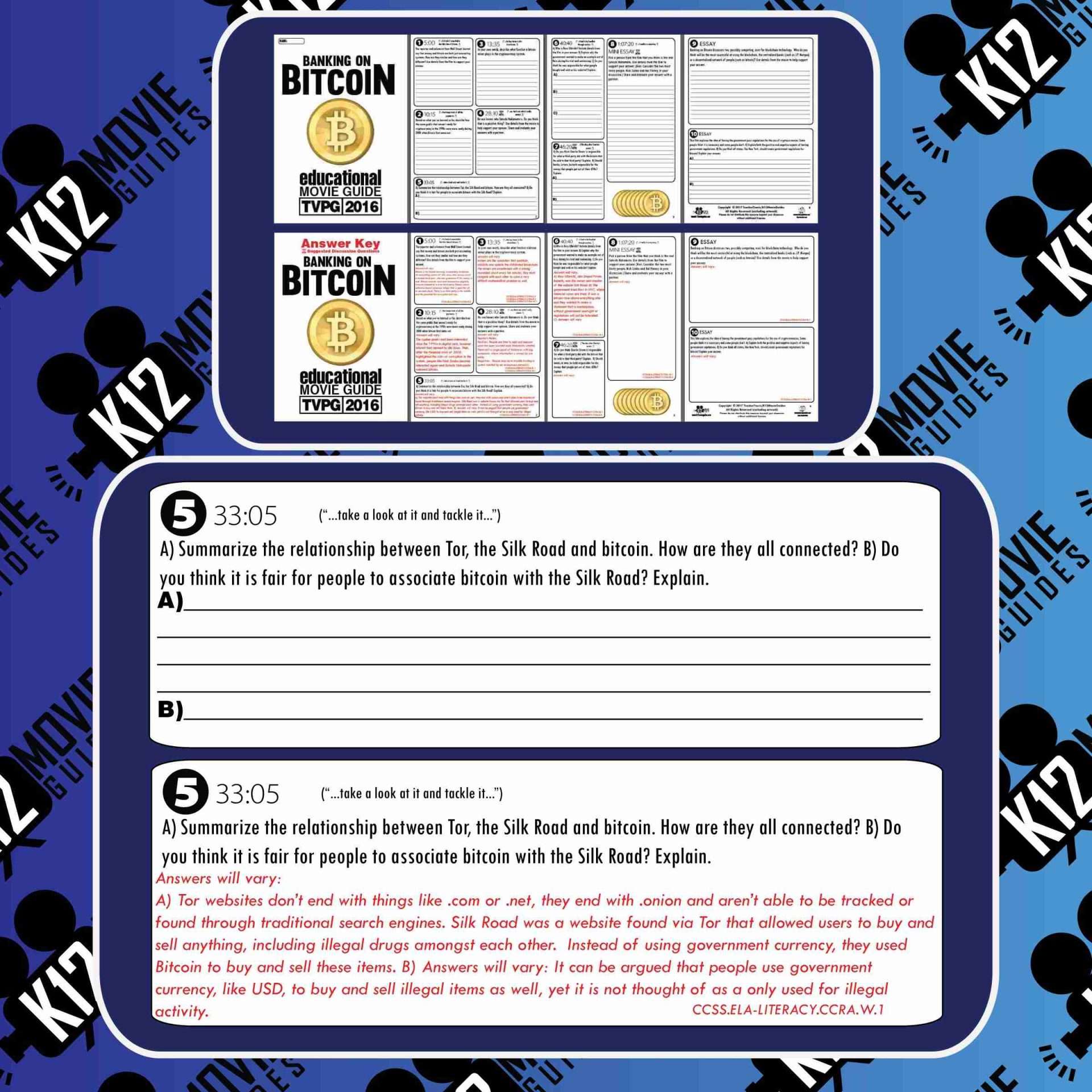 Banking on Bitcoin Movie Guide | Questions | Google Form (TVPG - 2016) Free Sample