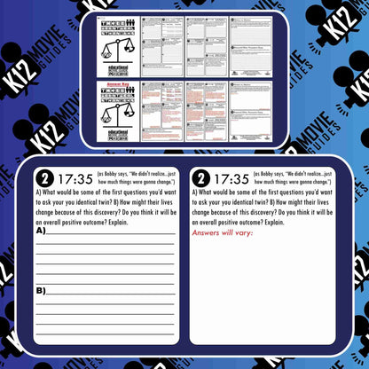Three Identical Strangers Documentary Movie Guide | Worksheet (PG13 - 2018) Free Sample