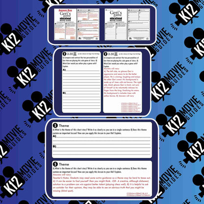 Geri's Game (1997) - Pixar Short Video Guide | Questions | Worksheet | Google | Free Sample