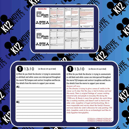 Radium Girls Movie Guide | Worksheet | Questions | Google Slides (NR - 2018) Sample