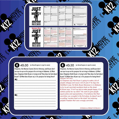 Just Mercy Movie Guide | Questions | Worksheet (PG13 - 2019) Free Sample
