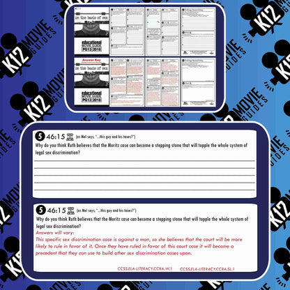 On the Basis of Sex Movie Guide | Questions | Worksheet (PG - 2018) Free Sample