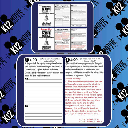 Liberty's Kids | Honor and Compromise Episode 26 (E26) - Movie Guide | Worksheet Free Sample