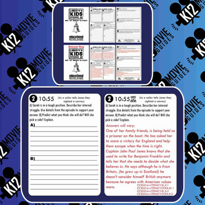 Liberty's Kids | Not Yet Begun to Fight Episode (E28) - Movie Guide | Worksheet Free Sample