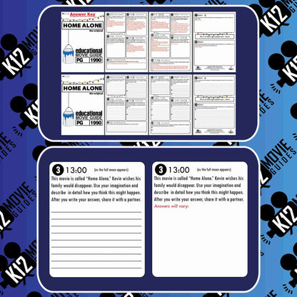 Home Alone Movie Guide | Questions | Worksheet (PG - 1990) Sample