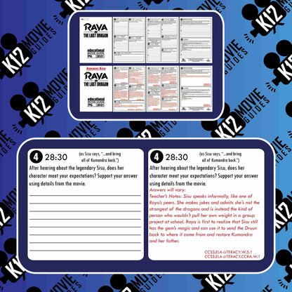 Raya and the Last Dragon Movie Guide | Worksheet | Questions | Google Form (PG - 2021) | Sample
