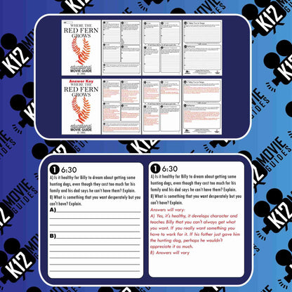 Where the Red Fern Grows Movie Guide | Questions | Worksheet (PG - 2003) Sample