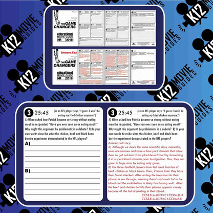 The Game Changers Documentary Movie Guide | Questions | Worksheet (2018) Free Sample