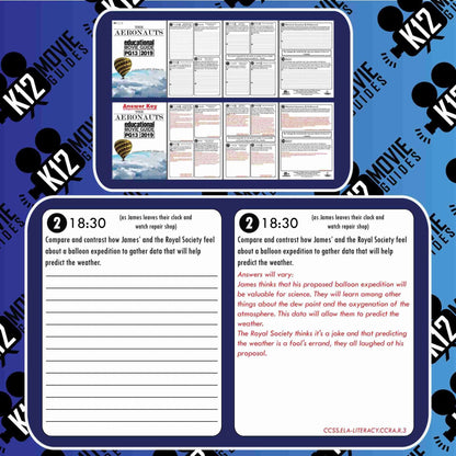 The Aeronauts Movie Guide | Questions | Worksheet (PG13 - 2019) Free Sample