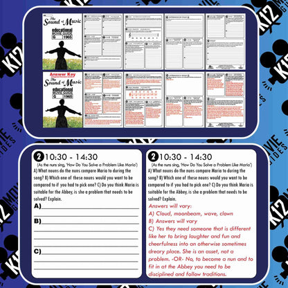 The Sound of Music Movie Guide | Questions | Worksheet (G - 1965) Free Sample