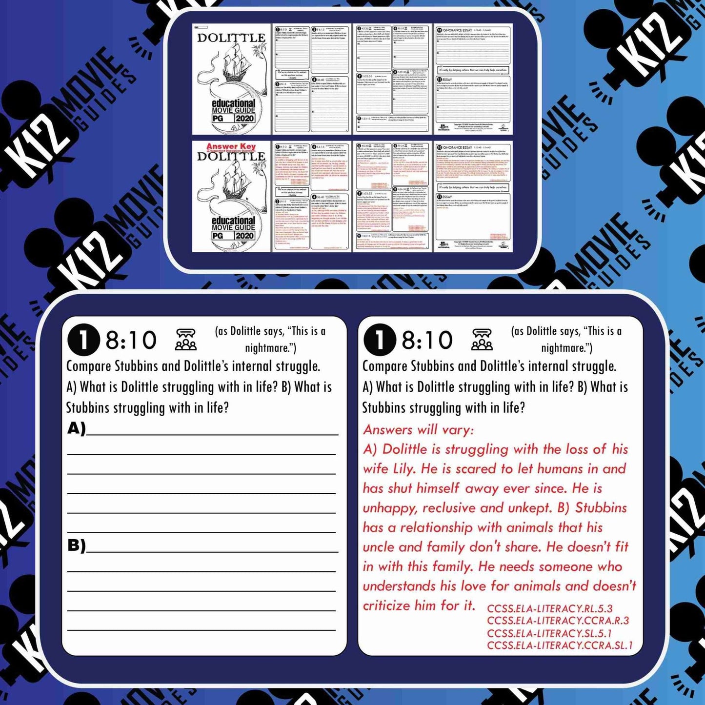Dolittle Movie Guide | Questions | Worksheet (PG - 2020) Free Sample
