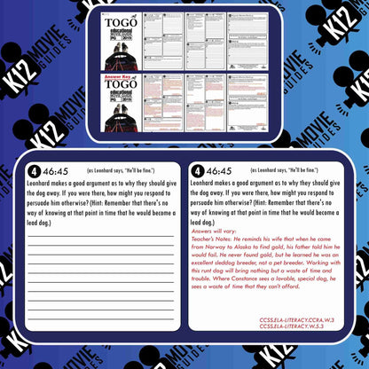 Togo Movie Guide | Questions | Worksheet (PG - 2019) Free Sample