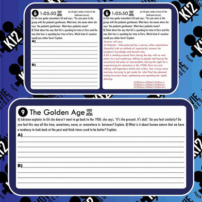 Midnight in Paris Movie Guide | Worksheet | Questions | Google Slides (PG13 - 2011) Sample