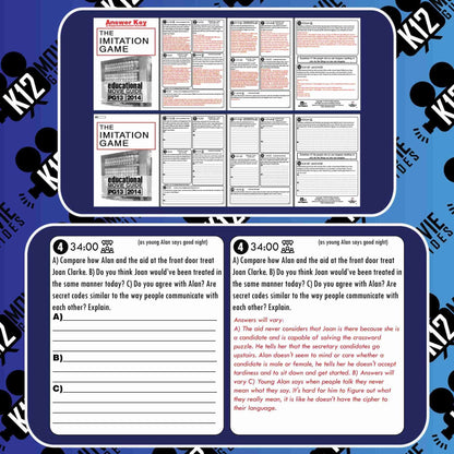 The Imitation Game Movie Guide | Questions (PG13 - 2014) Free Sample Questions