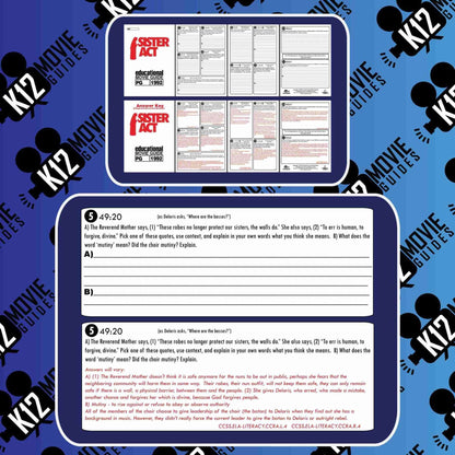 Sister Act Movie Guide | Questions | Google Slides (PG - 1992) Sample