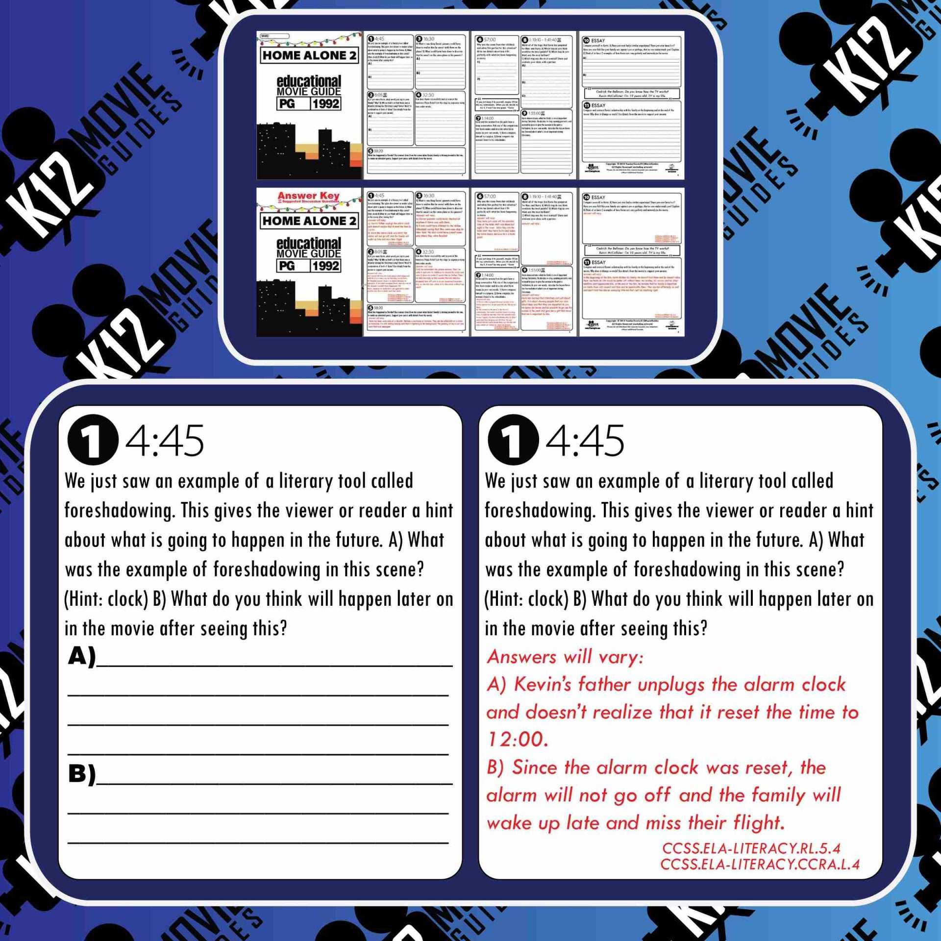 Home Alone 2 Movie Guide | Film Questions | Worksheet (PG - 1992) Free Sample