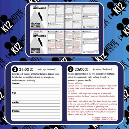 Cool Runnings Movie Guide | Questions | Worksheet | Google Slides (PG - 1993) Sample