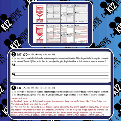 Ralph Breaks the Internet Movie Guide | Questions | Worksheet (PG - 2018) Free Questions