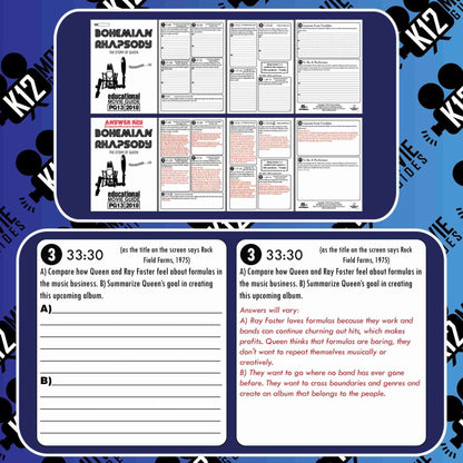 Bohemian Rhapsody Movie Guide | Questions | Worksheet (PG13 - 2018) Free Sample