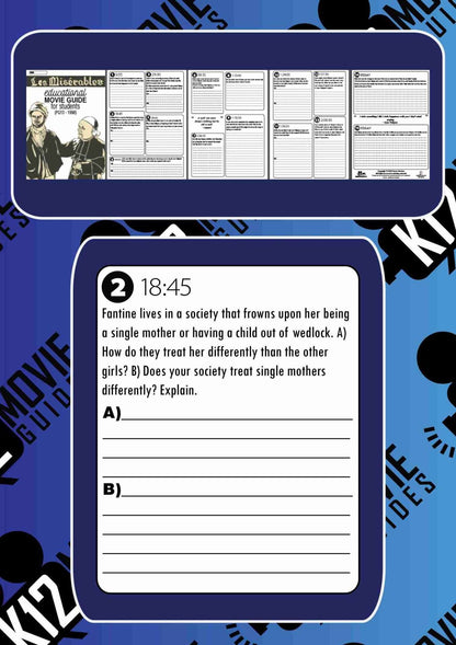 Les Misérables Movie Guide Questions Sample