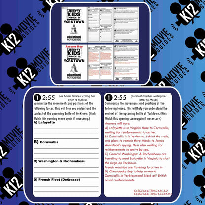 Liberty's Kids | Yorktown Episode 36 (E36) - Movie Guide | Worksheet Free Sample