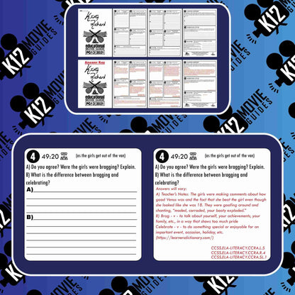 King Richard Movie Guide | Worksheet | Questions | Google Slides (PG13 - 2021) Sample