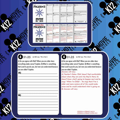 Frozen II Movie Guide | Questions | Worksheet (PG - 2019) Free Sample