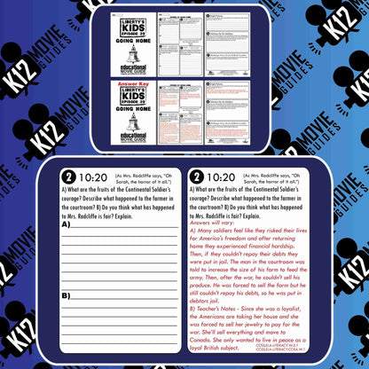 Liberty's Kids | Going Home Episode 39 (E39) - Movie Guide | Worksheet Free Sample