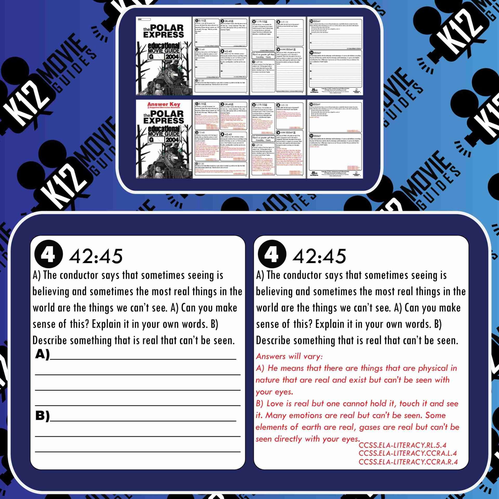 The Polar Express Movie Guide | Questions | Worksheet | Google Form (G - 2004) Free Sample